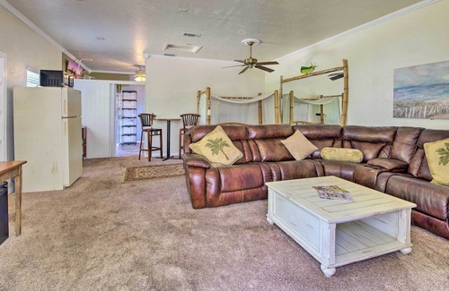 Tropic Villa | Step-Free Waterfront Villa: Gas Grill & Patio