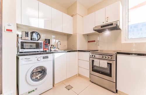 Jadaf Apartment | Steps from Retail Stores and Sports Facilities 1BR, Binghatti Gateway, Al Jaddaf
