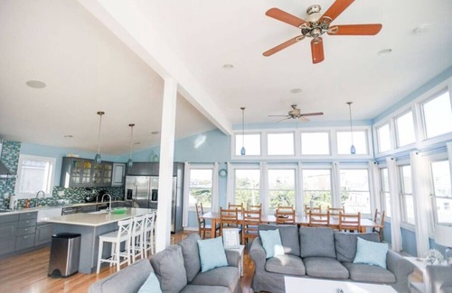 Ocean Bay Park House | Steps from the Ocean. All New Home. Ocean Views. Sleeps 10
