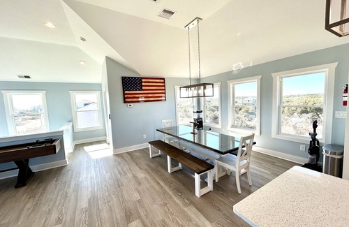 Carova Beach House | STEPS FROM THE WATER! BEAUTIFUL NEW HOME IN THE HEART OF 4x4 WILD HORSE CAROVA