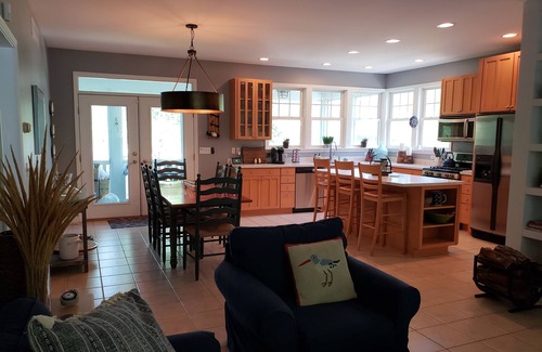 Michigan City Cottage | Steps to everything! The Cape Codder at Beachwalk Resort w/Water Views