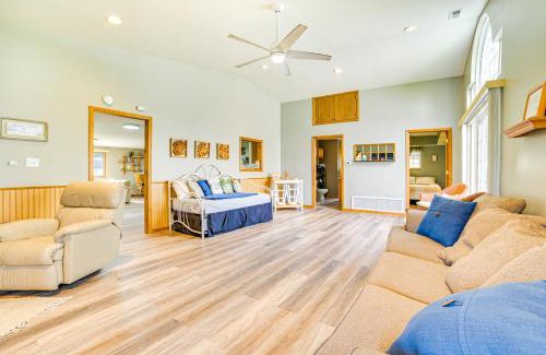Harrison House | Steps to Long Lake Cabin with Patio in Harrison!