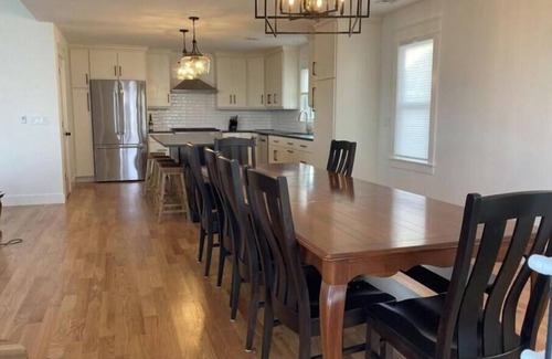 Beach Haven House | Steps to the beach, beautiful views, gourmet kitchen, sleeps 14, pool, elevator.