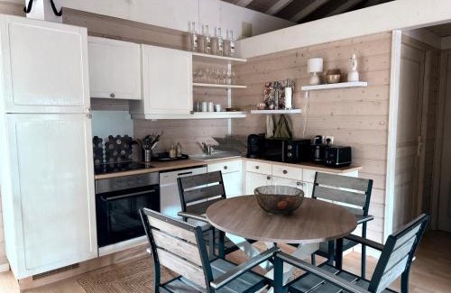 Gassin Ski Chalet | Stone & bamboo