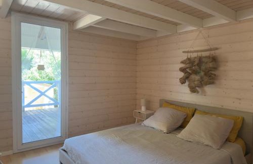 Gassin Ski Chalet | Stone & bamboo