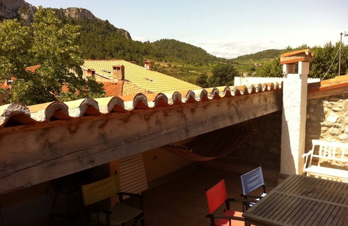 Tautavel House | Stone Cottage with Roof Terrace near Mountains and Beaches.