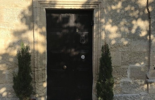 Saint-Siffret House | Stone village house with stunning views of old St. Siffret, near Uzes