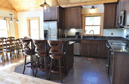 Bethel Ski Chalet | STOP! Hot tub, deck w/Sunday River Mountain Views