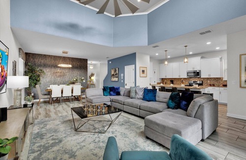 Kissimmee House | Storey Lake Resort 5 Bedroom Pool Home with Themed Rooms