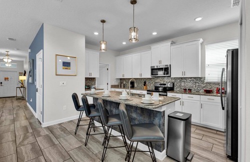 Kissimmee House | Storey Lake Resort 5 Bedroom Pool Home with Themed Rooms