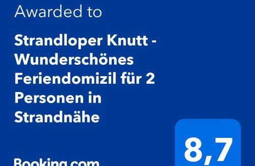 Wangerooge Apartment | Strandloper Knutt - Wunderschönes Feriendomizil für 2 Personen in Strandnähe
