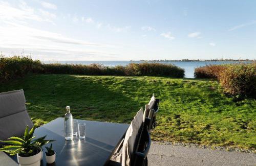 Fehmarnsund Apartment | Strandresidenz Vogelflug App16