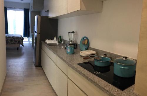 Puerto Aventuras Apartment | STUDIO 102 Puerto Aventuras private complex with swimming pool