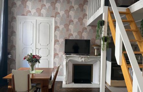 Beziers City Centre Apartment | Studio 30 m2 avec jardin dans maison de maître