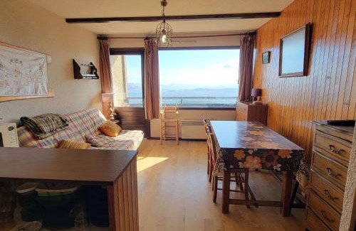 Saint-Michel-de-Chaillol Apartment | Studio 4 pers - Ski/Randonnées à pied - Balcon Sud - FR-1-393-141
