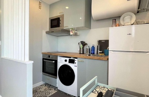 Port-la-Nouvelle Apartment | Studio 4 pers à 2 min de la plage avec TV écran plat, Wifi, proches commerces - FR-1-229C-4