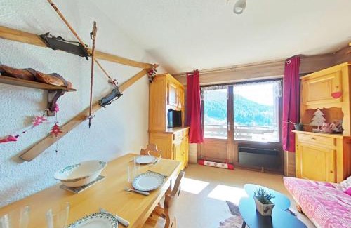 Le Grand-Bornand Apartment | Studio 4 Pers. avec Balcon Sud, Parking et Navette - Le Grand-Bornand - FR-1-241-221