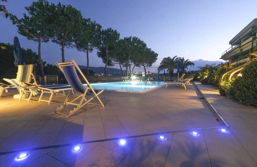 Porto Azzurro Apartment | Studio 4 with sea view pool in a panoramic position above the village of Porto Azzurro
