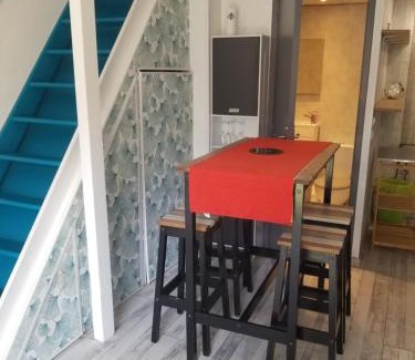 Saint-Georges-de-Didonne Apartment | Studio avec mezzanine