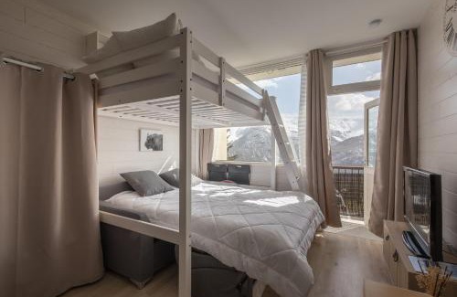 Orcieres-Merlette Apartment | Studio Alaskan - Studio lumineux vue montagne