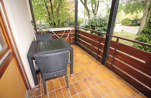 Bad Krozingen Apartment | Studio Apartment '1 Zimmer Appartement 8' with Balcony and Wi-Fi