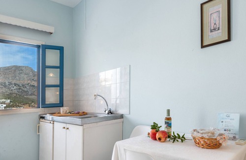 Diafani Apartment | Studio Apartment 'Triple No 1' with Sea View, Wi-Fi and Air Conditioning