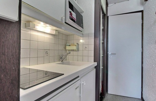 Plagne Centre Apartment | Studio at the foot of the slopes with Mont-Blanc view