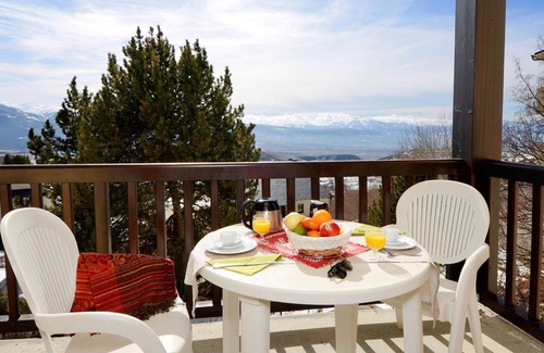 Font-Romeu-Odeillo-Via Apartment | Studio au calme avec accès piscine