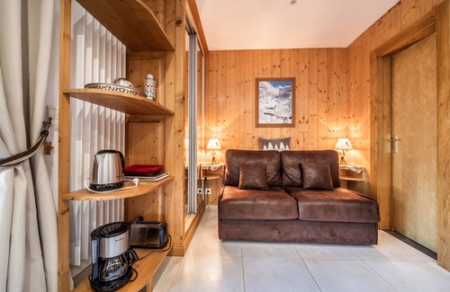 Morillon Apartment | Studio 'Au Rêve Savoyard 1' with Shared Terrace, for 2 People