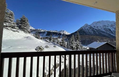 Montgenevre Apartment | Studio avec balcon à Montgenèvre, animaux acceptés - FR-1-330D-35