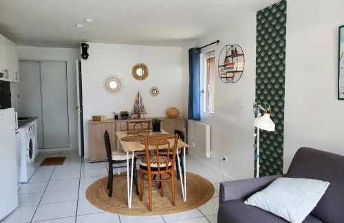 Les Carroz-d'Araches Apartment | Studio avec petit balcon et cheminée - Grand Massif