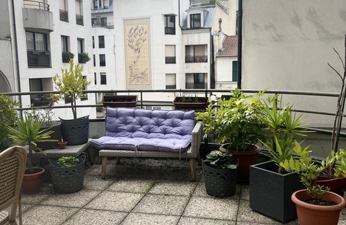 Quartier de la Folie-Mericourt Apartment | Studio Avec une Grande Terrasse 35m2 au Coeur du 11eme Arrondissement de Paris