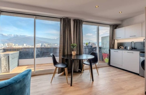 Quartier Villeneuve - Village-Olympique Apartment | Studio Avec vue Montagne