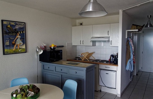 Vieux-Boucau-les-Bains Apartment | Studio cabin sea view