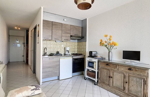 Carnon-Plage Apartment | Studio Cabin - 4 Pax - Carnon - Parking, Pets OK
