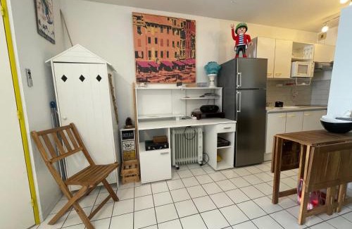 Argeles-sur-Mer Apartment | Studio Cabine au Port d'Argelès - Loggia, Parking Privé, Ascenseur - FR-1-309-416