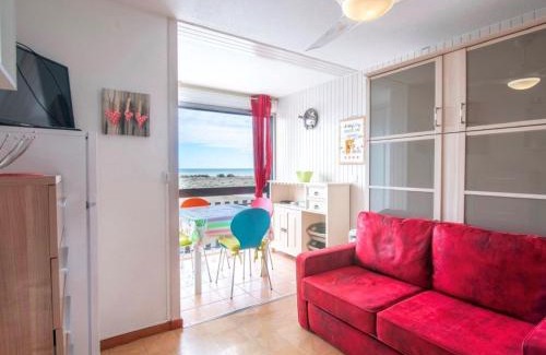 Saint-Cyprien Plage Apartment | Studio Cabine avec Piscine, Terrasse, Parking et Proche Plage à Saint-Cyprien - FR-1-225D-127