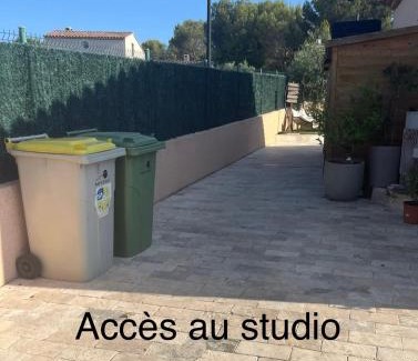 Les Pennes-Mirabeau House | Studio calme entre Aix et Marseille