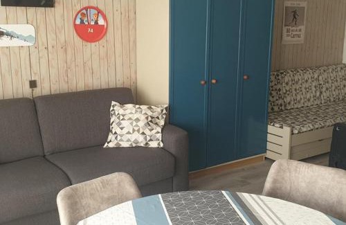Les Carroz-d'Araches Apartment | Studio chaleureux, balcon sud, 4 pers., proche centre et pistes - Les Carroz - FR-1-572-218