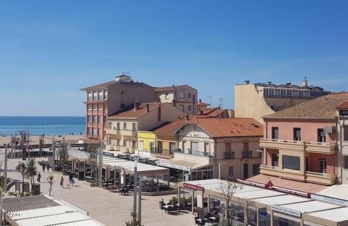 Valras-Plage Apartment | Studio climatisé, balcon, proche plage et commerces - FR-1-701-57