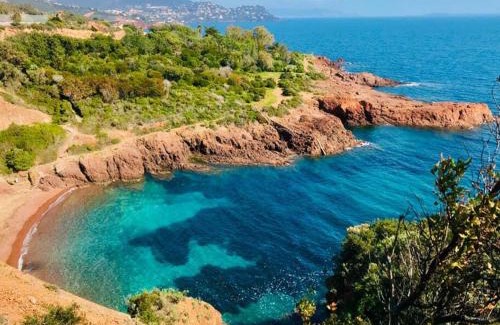 Saint-Raphael Apartment | Studio Climatisé pour 3, Face Est, à 50m Plage et Proche Commerces - FR-1-466A-23