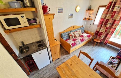 Valfrejus Apartment | Studio confortable 17 m² pour 2/3 personnes à Valfréjus - FR-1-265-258