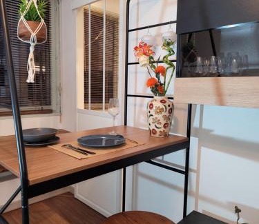 Amerique Apartment | Studio cosy 21m2 rénové 75019