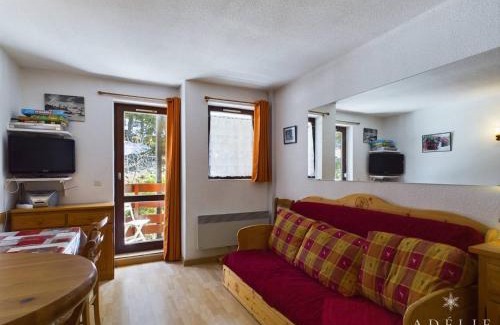 La Rosiere Apartment | Studio cosy avec balcon, à 50m des pistes, 4 pers, au pied des commerces - FR-1-398-628