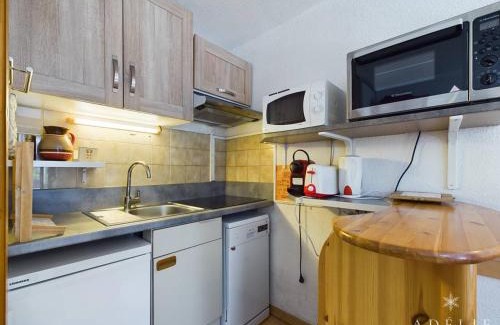 La Rosiere Apartment | Studio cosy avec balcon, à 50m des pistes, 4 pers, au pied des commerces - FR-1-398-628