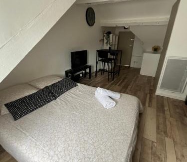 Bourgogne Apartment | Studio cosy tout confort proche Cathédrale dans rue calme