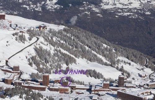 Plagne Centre Apartment | Studio divisible, orienté sud, balcon en étage élevé, au pied des pistes - FR-1-455-87