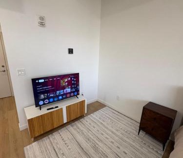 Downtown Edmonton Apartment | Studio Downtown , Rodgers Views, AC, Heated Free Underground Parking