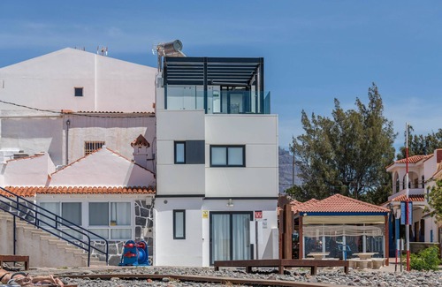 La Aldea de San Nicolas Apartment | Studio "de Sebastian 1" with Sea View & Wi-Fi