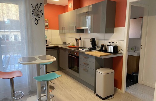 Wimereux Apartment | Studio "Escale en bord de mer" in Wimereux, Parking, Wifi